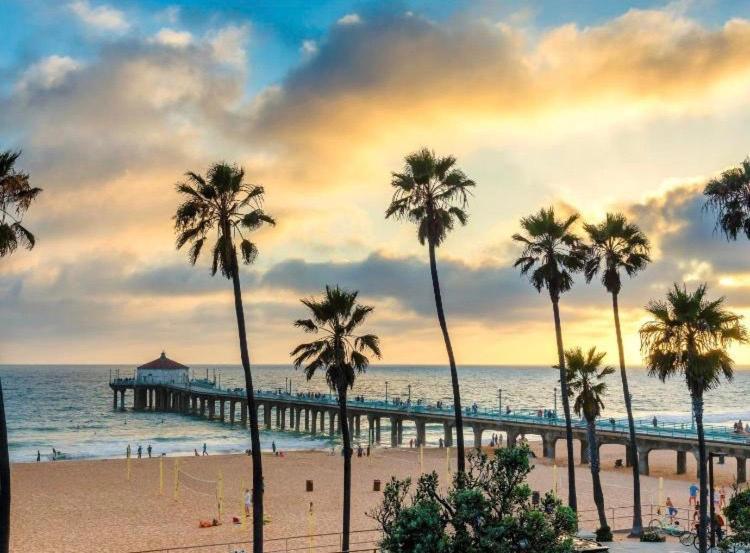 Venice Beach Studio With Large Private Patio Steps To The Beach Los Angeles Exteriér fotografie